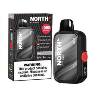 north freight train 12k puff disposable clear