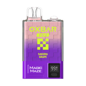oxbar magic maze pro 10000 puff sakura grape
