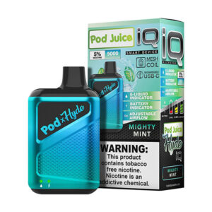 pod x hyde iq disposable 5000 mighty mint