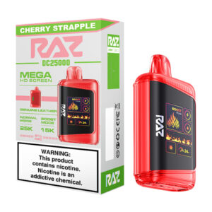 raz dc 25000 vape cherry strapple