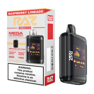 raz dc 25000 vape raspberry limeade