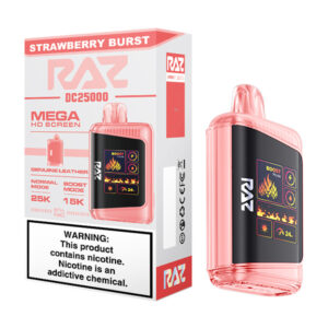 raz dc 25000 vape strawberry burst