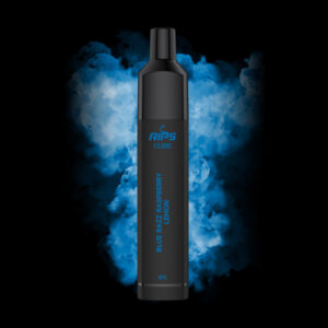 rips cube disposable vape blue raz lemon