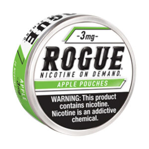 rogue nicotine pouches 3mg apple