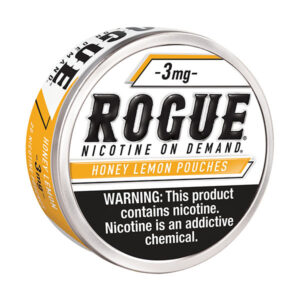 rogue nicotine pouches 3mg honey lemon