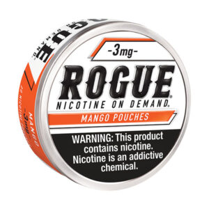 rogue nicotine pouches 3mg mango