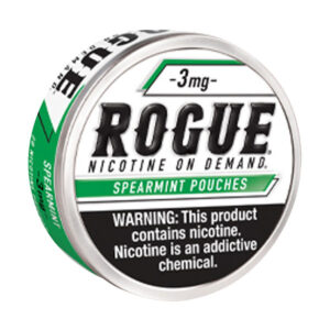 rogue nicotine pouches 3mg spearmint