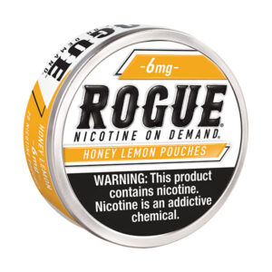 rogue nicotine pouches 6mg honey lemon