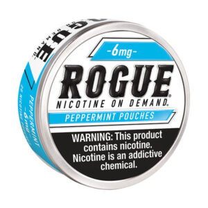 rogue nicotine pouches 6mg peppermint