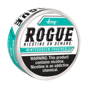 rogue nicotine pouches 6mg wintergreen