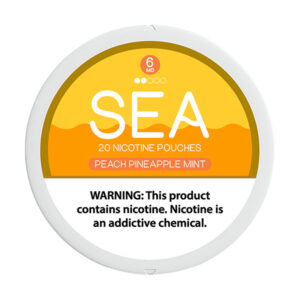sea 6mg pouches peach pineapple mint