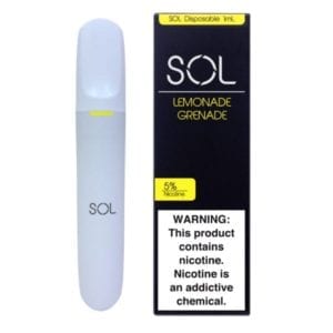 Sol Disposable Lemonade Grenade