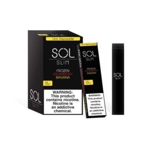 Sol Slim Disposable Frozen Strawberry Banana
