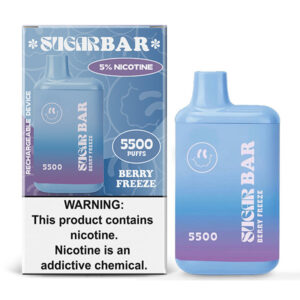 sugarbar 5500 berry freeze vape