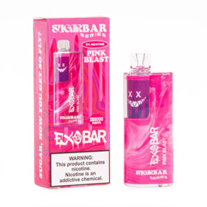 sugarbar exodus exobar 8000 puff pink blast