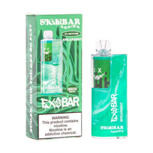 sugarbar exodus exobar 8000 puff spearmint