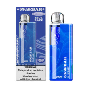 sugarbar sb 8000 disposable vape blue razz