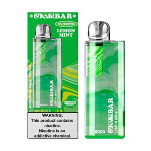 sugarbar sb 8000 disposable vape lemon mint