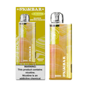 sugarbar sb 8000 disposable vape mango chews freeze
