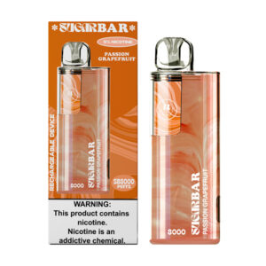 sugarbar sb 8000 disposable vape passion grapefruit