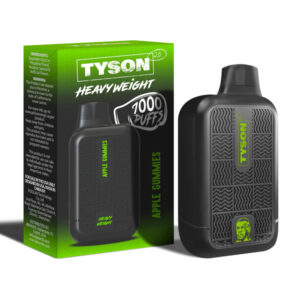 tyson heavyweight vape apple gummies