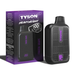 tyson heavyweight vape frozen grape