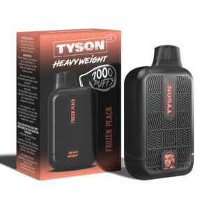 tyson heavyweight vape frozen peach