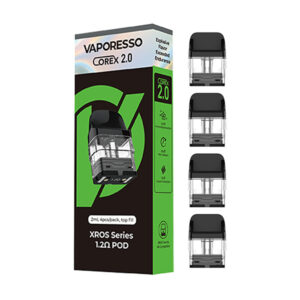 vaporesso xros pods 2ml 1.2ohms 4ct
