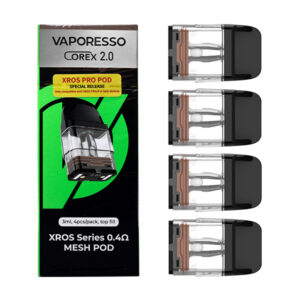 vaporesso xros pods 3ml .4ohms 4ct