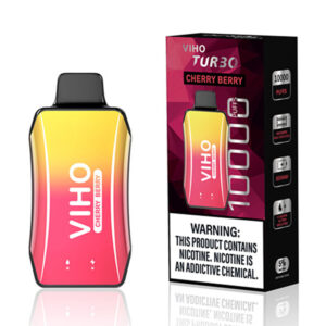 viho turbo 10000 puffs cherry berry