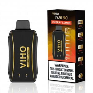 viho turbo 10000 puffs cherry lemon