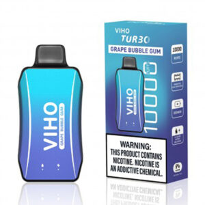 viho turbo 10000 puffs grape bubble gum