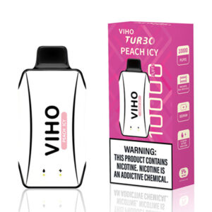 viho turbo 10000 puffs peach icy