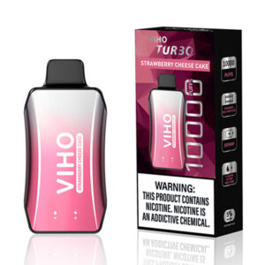 viho turbo 10000 puffs strawberry cheesecake