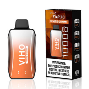 viho turbo 10000 puffs white gummy