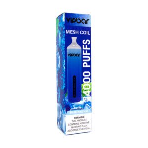 vip bar 4000 puff blue raz ice