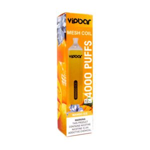 vip bar 4000 puff mango ice