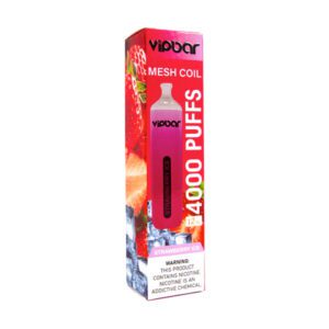vip bar 4000 puff strawberry ice
