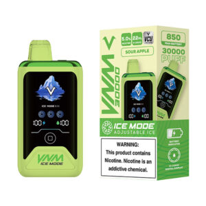 vnm ice mode 30k puff disposable sour apple