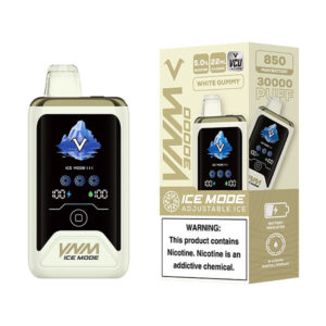 vnm ice mode 30k puff disposable white gummy