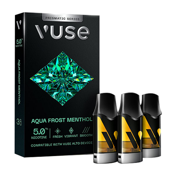 vuse prismatic pods aqua frost menthol