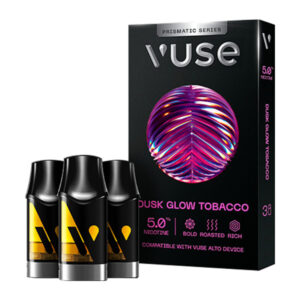 vuse prismatic dusk glow tobacco pods 5% | 3 pack