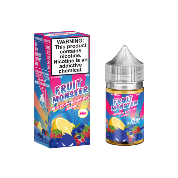 Blueberry Raspberry Lemon Fruit Monster