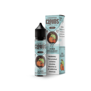 Coastal Clouds Premium Vapor Apple Peach Strawberry Ice