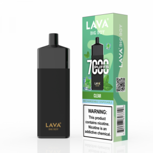 lava big boy disposable clear