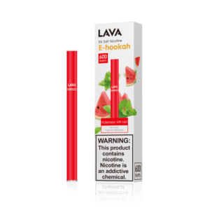 Lava Disposable E Shisha Pen Watermelon W Mint