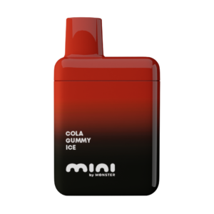 mini by monster disposable 800 puffs cola gummy ice