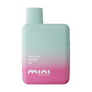 mini by monster disposable 800 puffs cotton candy ice